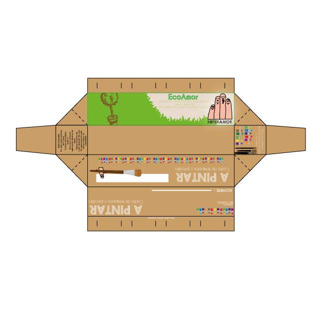 Packaging temperas