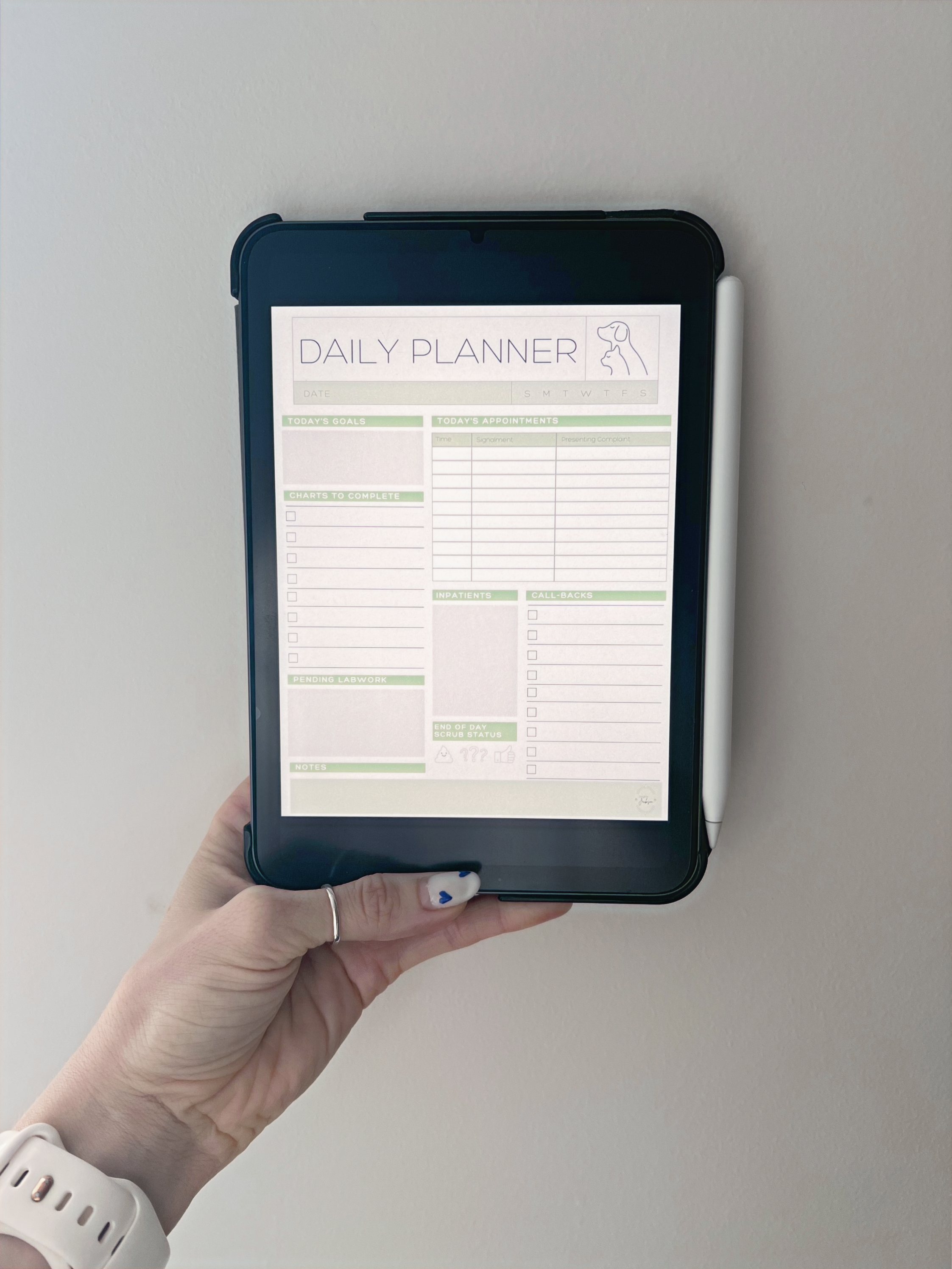 Clinical Daily Planner