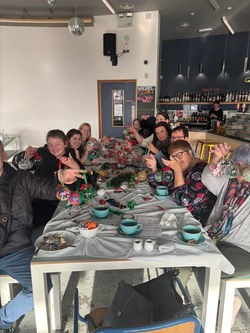Christmas bauble making workshop