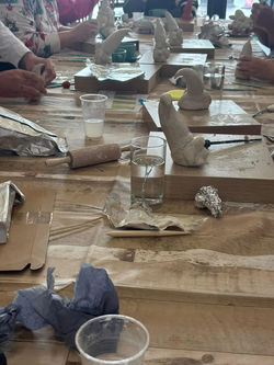 Christmas Clay Gonk making workshop
