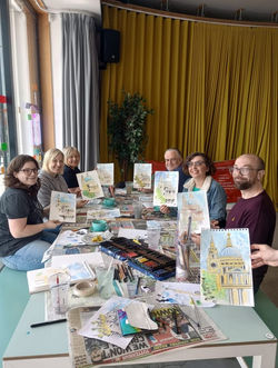 Architecture watercolour workshop