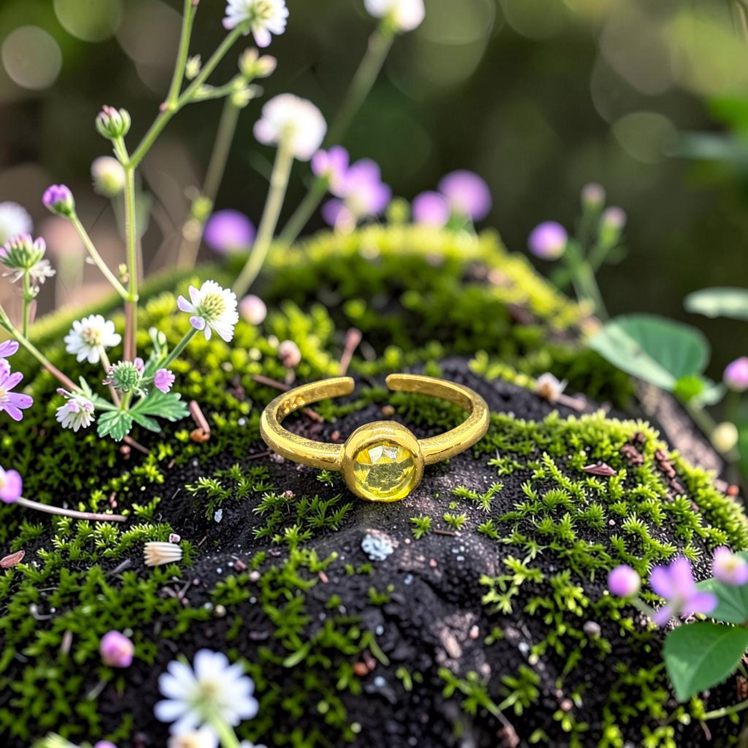 橄欖石戒指 Peridot Ring