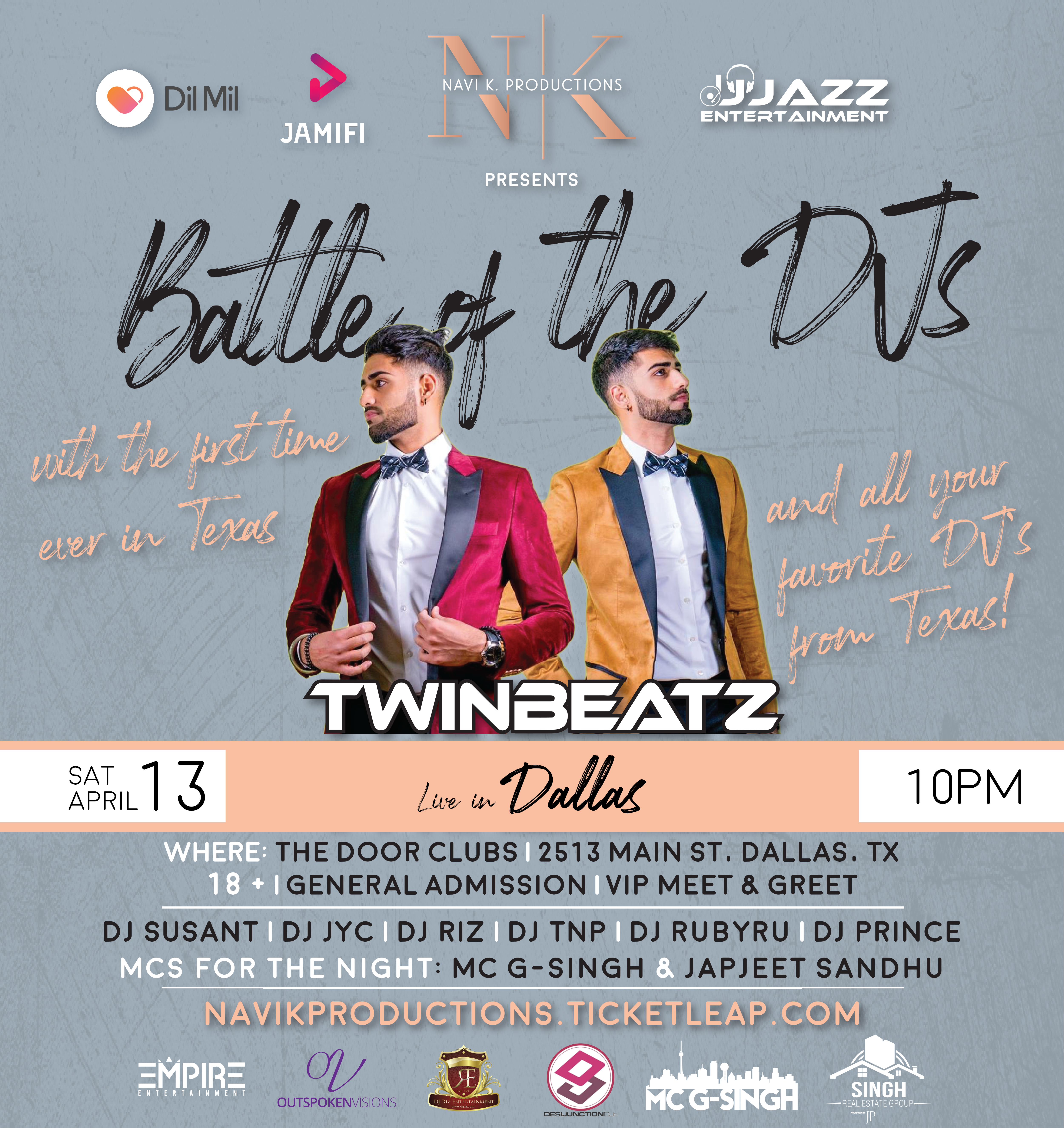 Twinbeatz Live in Dallas Texas