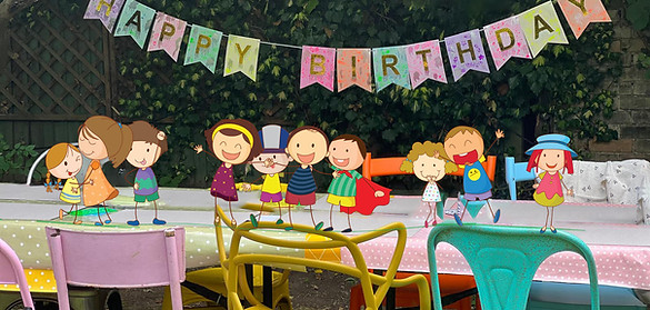 Art Party Lavender print table