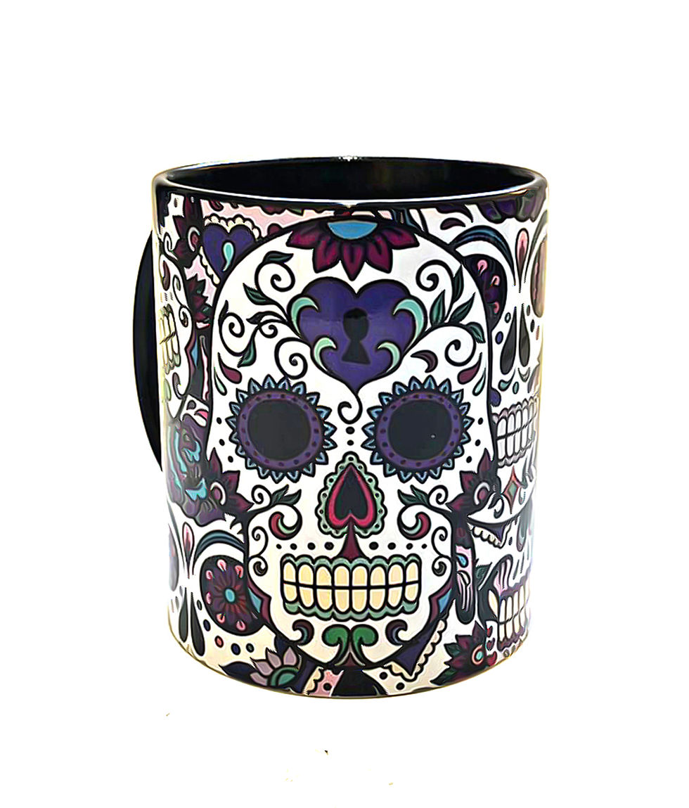 Thumbnail: Sugar skull mugs coffee cup Kitchenware Super Design