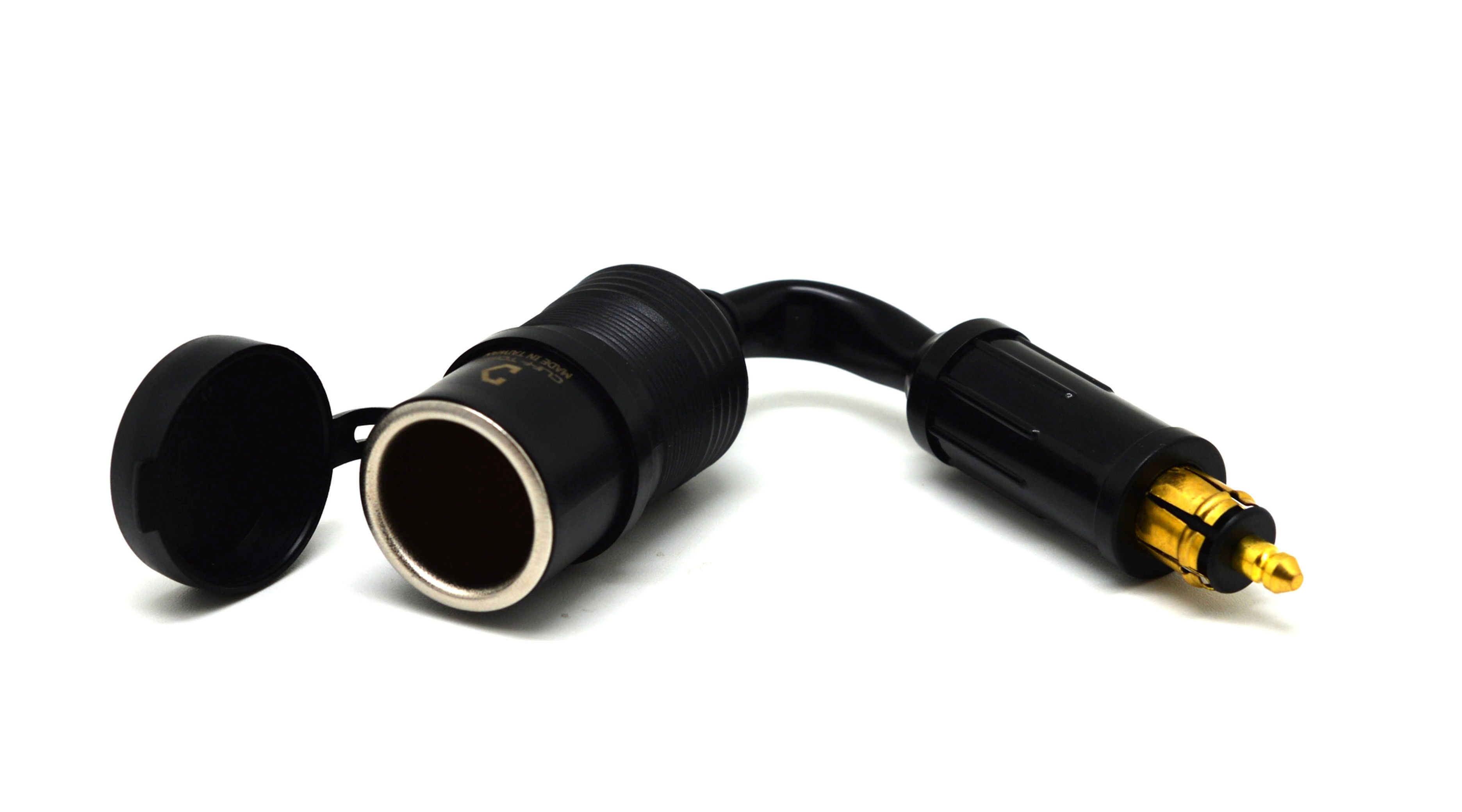 Cliff Top Hella (DIN) to Cigarette Lighter Adapter (4.5 cm Hard Wire Cablb)