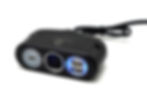 Miniatura: 12-24v Multi-Socket Car Charger - (1 Type-C + 1 Cigarette Socket + 2 Type A)