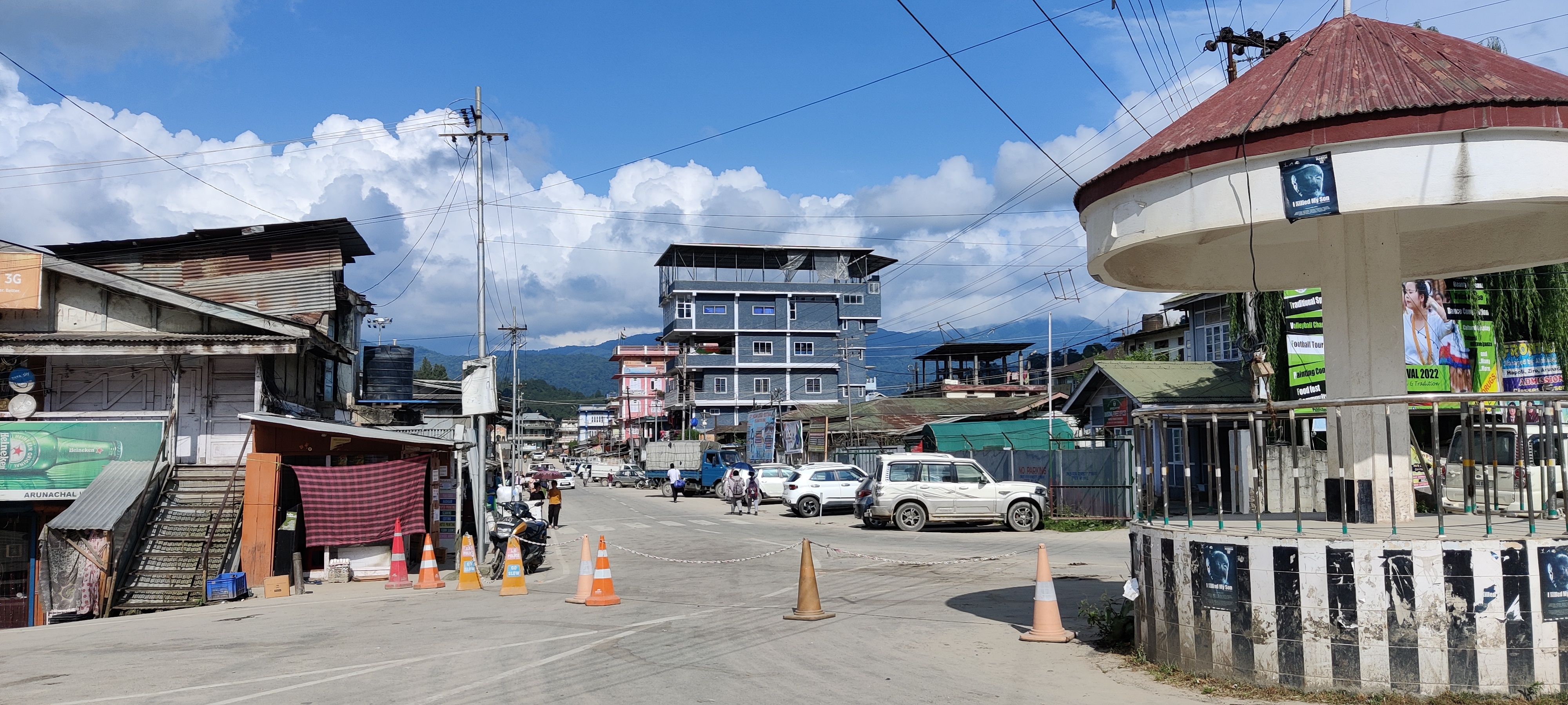 View of Itanagar in Arunachal Pradesh