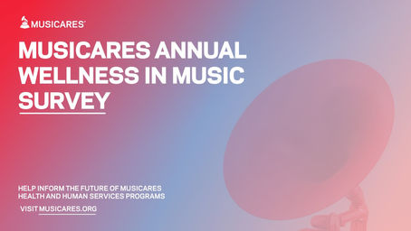 MusicCares 2023 Wellness in Music Survey