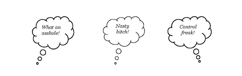 floating speech bubbles