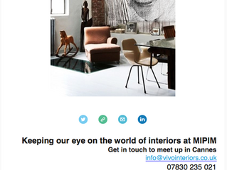 Keeping our eye on the world of interiors at MIPIM 2017