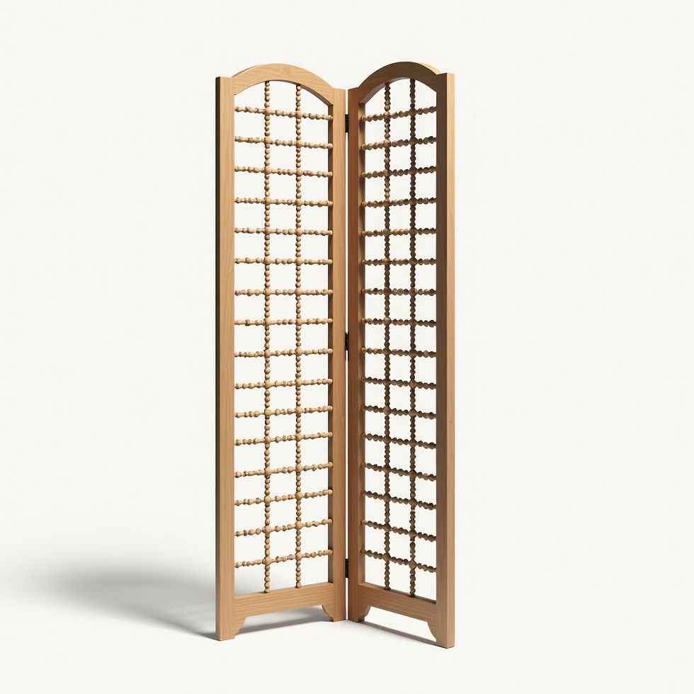 लकड़ी का डिवाइडर स्क्रीन