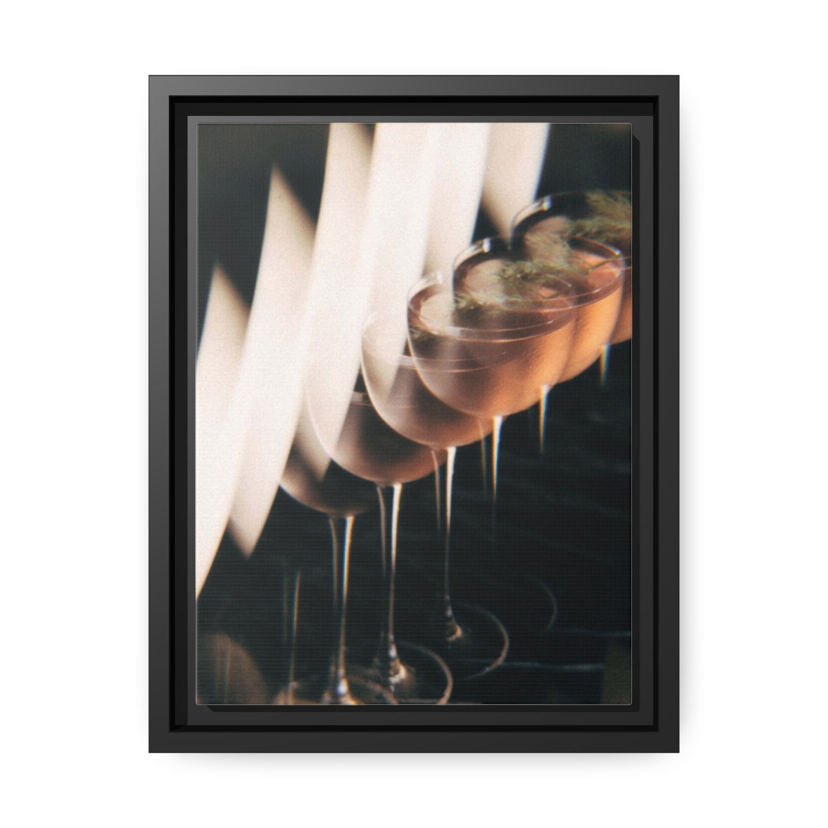 Seeing more than double, Canvas, Black Frame