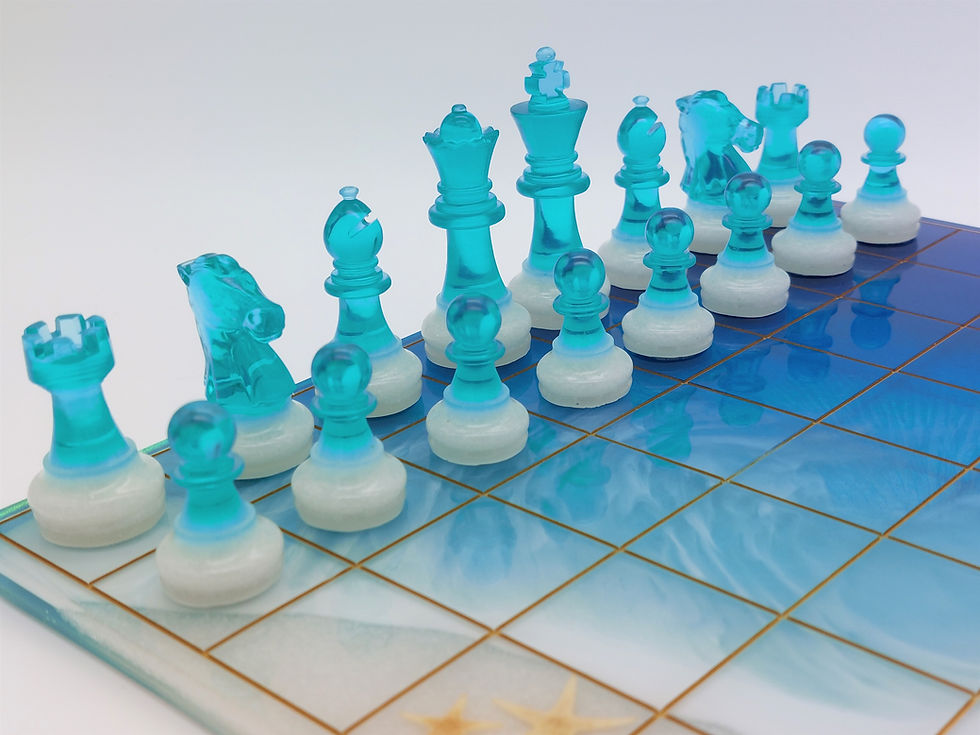 Thumbnail: Ocean Theme Chess & Checkers Game