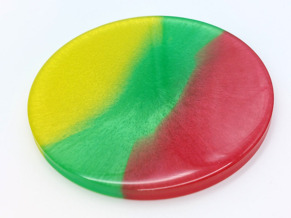 Thumbnail: Yellow Green Red Coasters