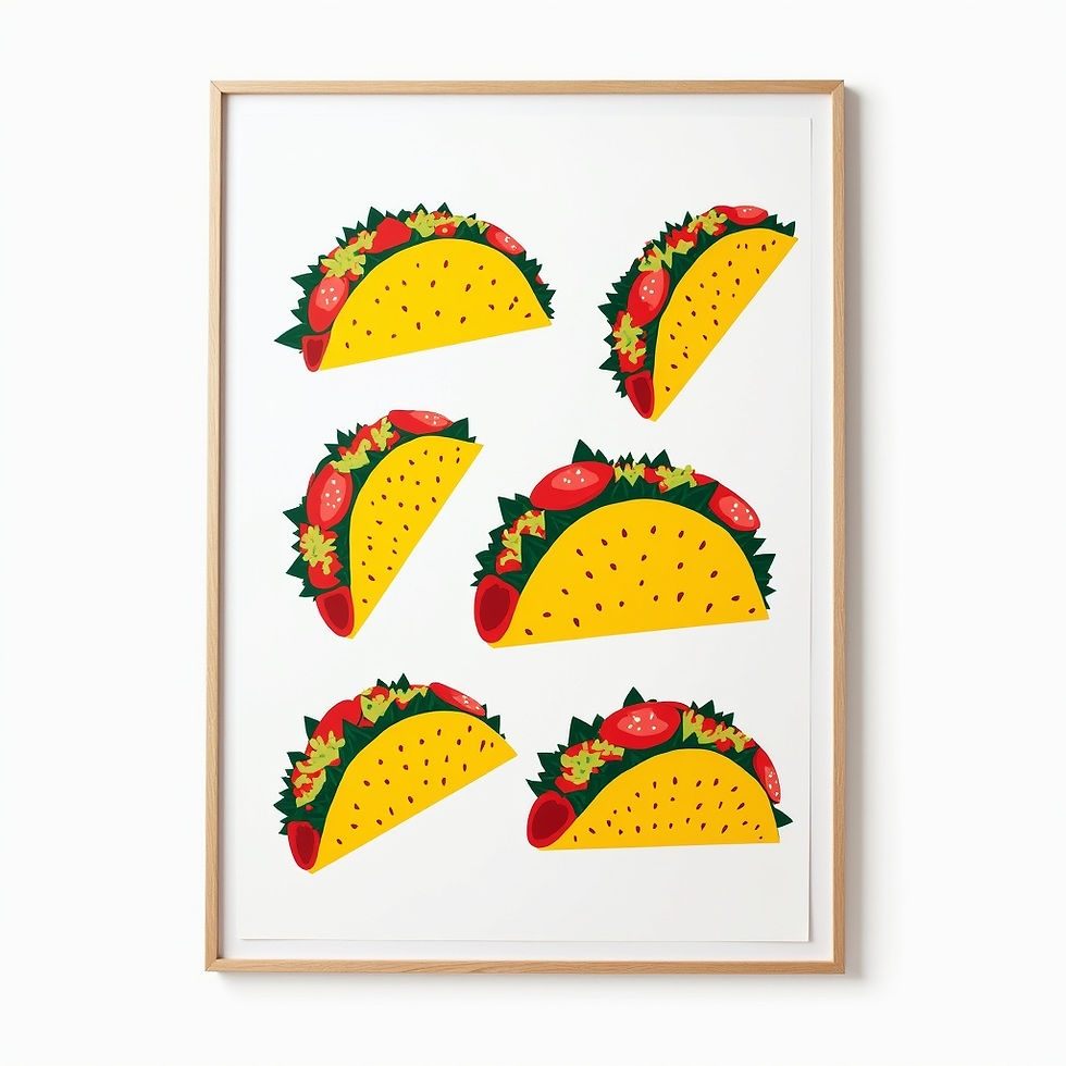 Taco Fiesta Print