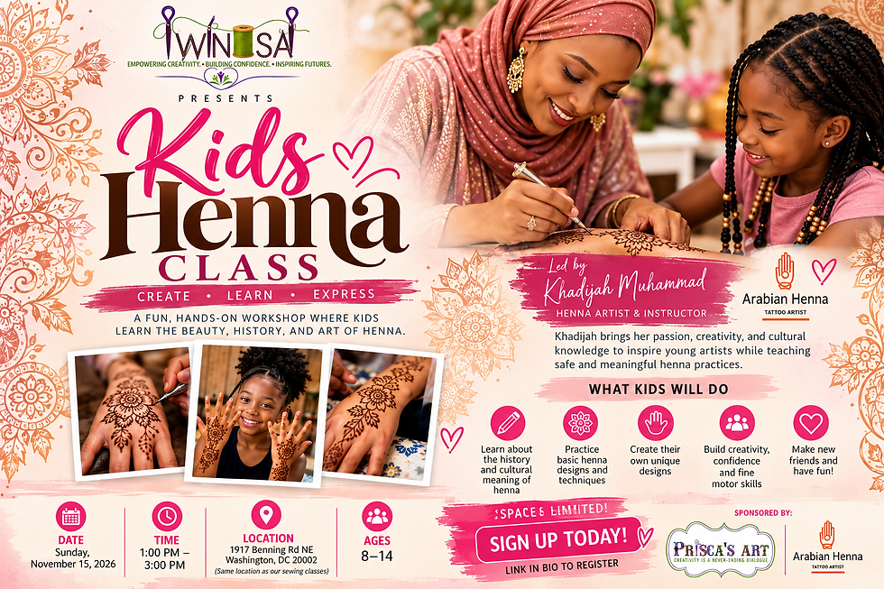Henna Art Kids Class