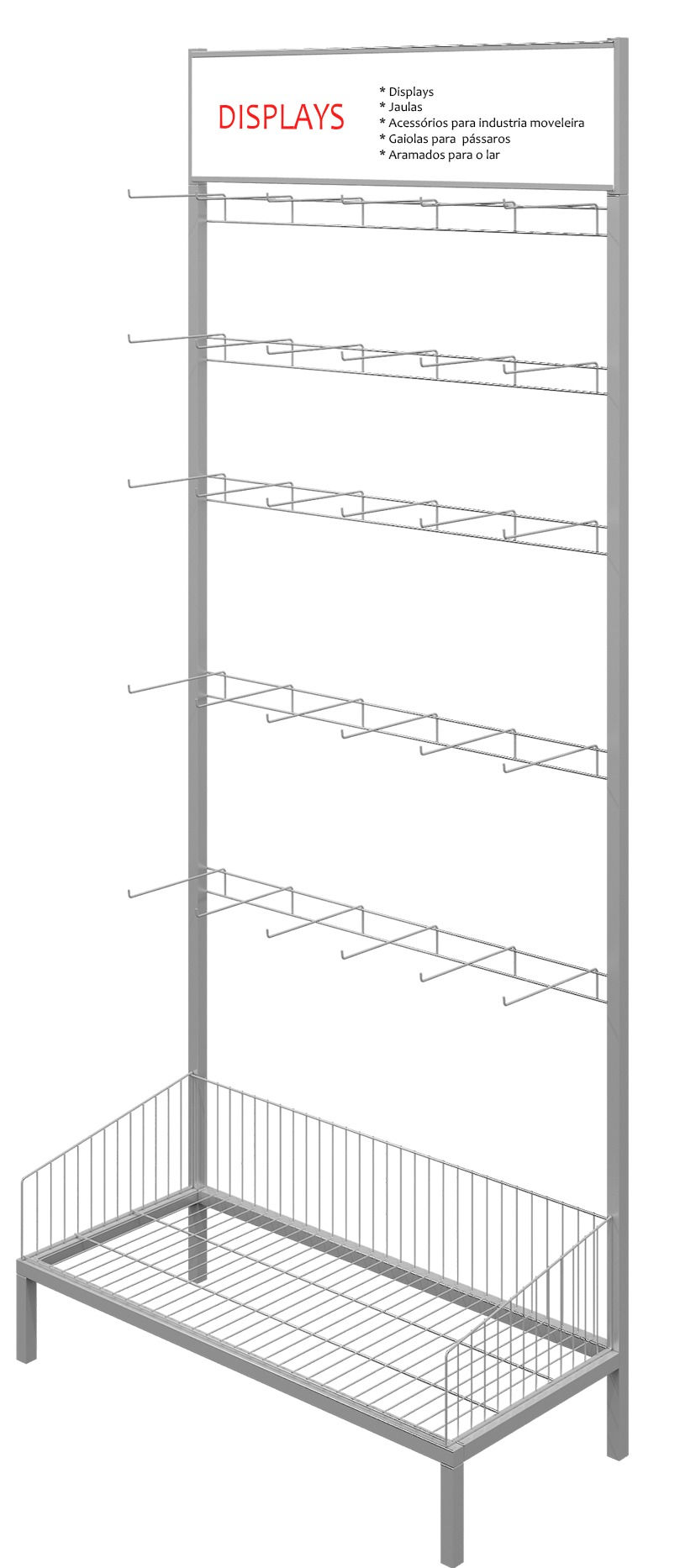 Display Piso p/ Cartelados Modelo Brink-Bem