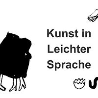 Postkarte Kunst in Leichter Sprache _edi