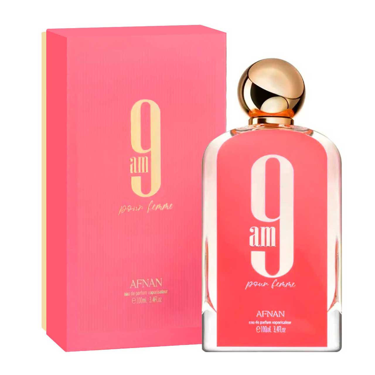 Afnan 9am Pour Femme Rosa EDP 100ml Dama