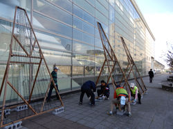 2018ｲﾙﾐﾈｰｼｮﾝ設置(駅舎) (1)