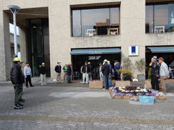 20190223イルミ片付け01（朝礼）