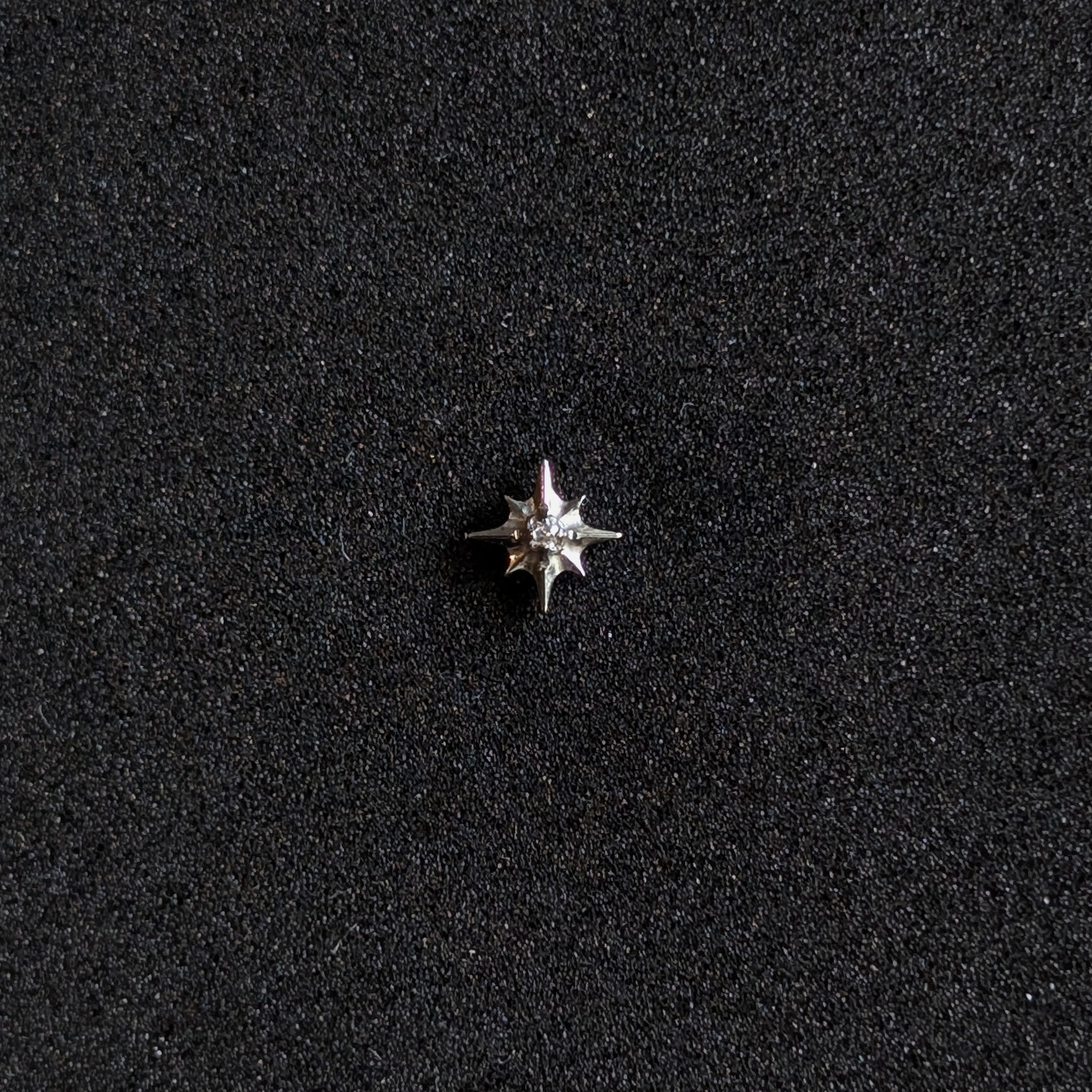 Star CZ Labret - Silver