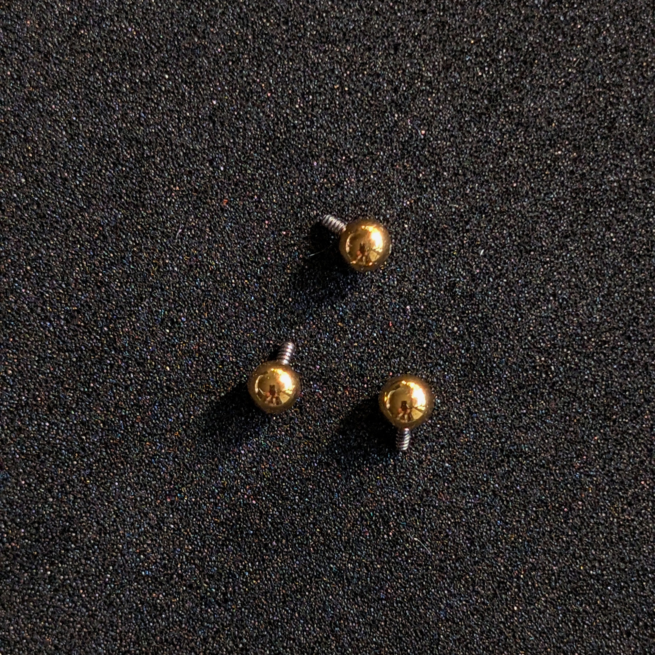 Ball 3 pack - Gold