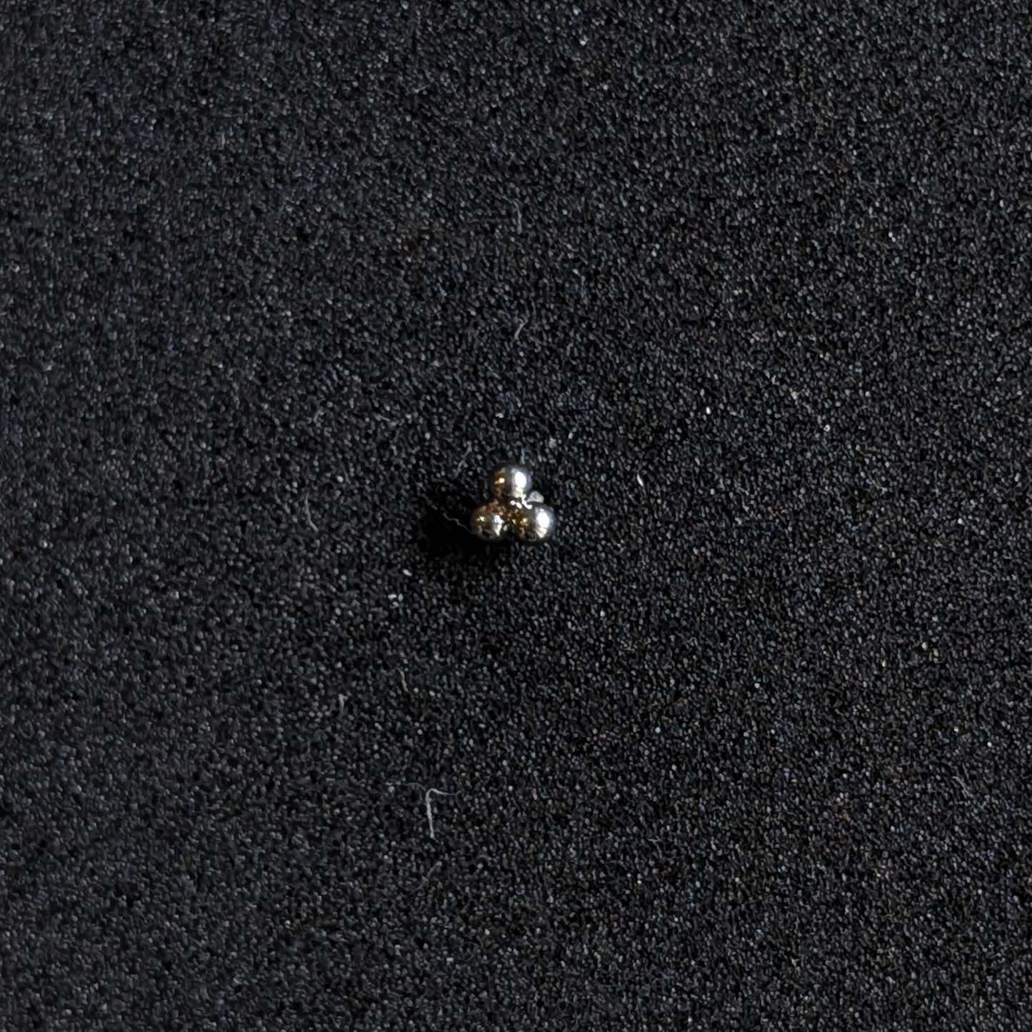 Tri-ball Labret - Silver