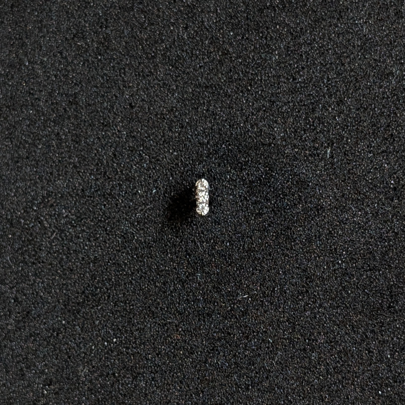 Tri-CZ Bar Labret