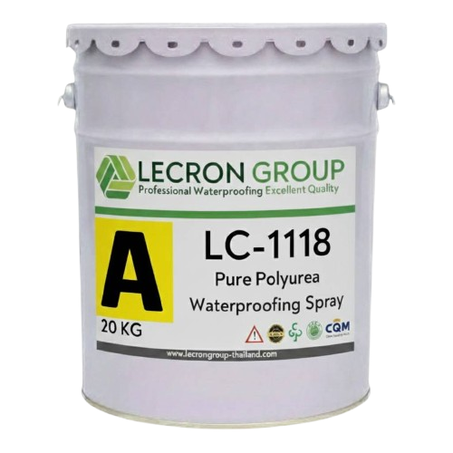 ถังผลิตภัณฑ์กันซึม LC-1118 Pure Polyurea Waterproofing Spray ขนาด 20 กก.