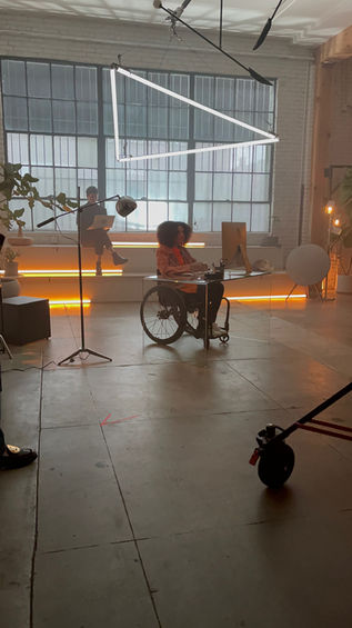 Behind the scenes