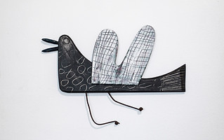 Raffle: Gordon Bain Wooden bird