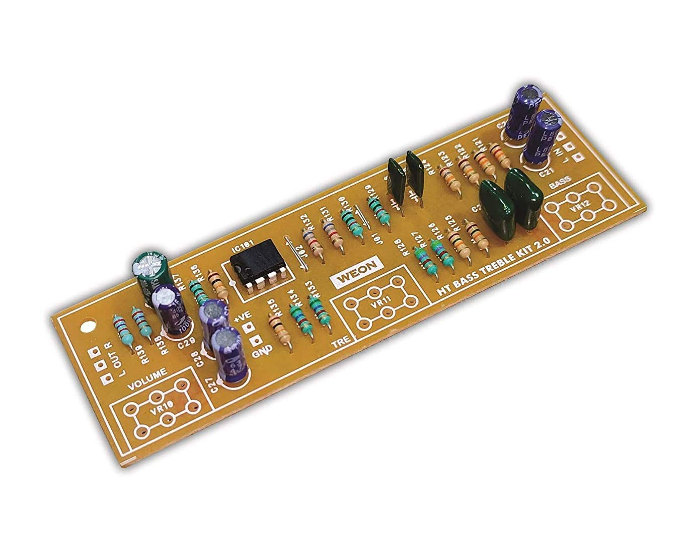 WEON® HT Bass Treble Kit with Potentiometer Fixing Option