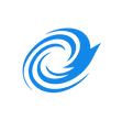 A vortex of time as logo of Timeworn
