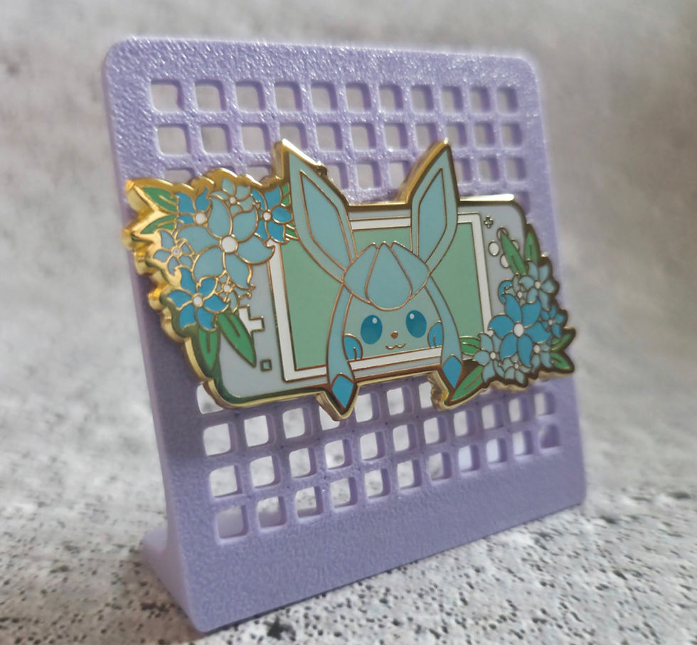 Thumbnail: Switch Monster Ice Type Hard Enamel Pin - Eeveelution Pin