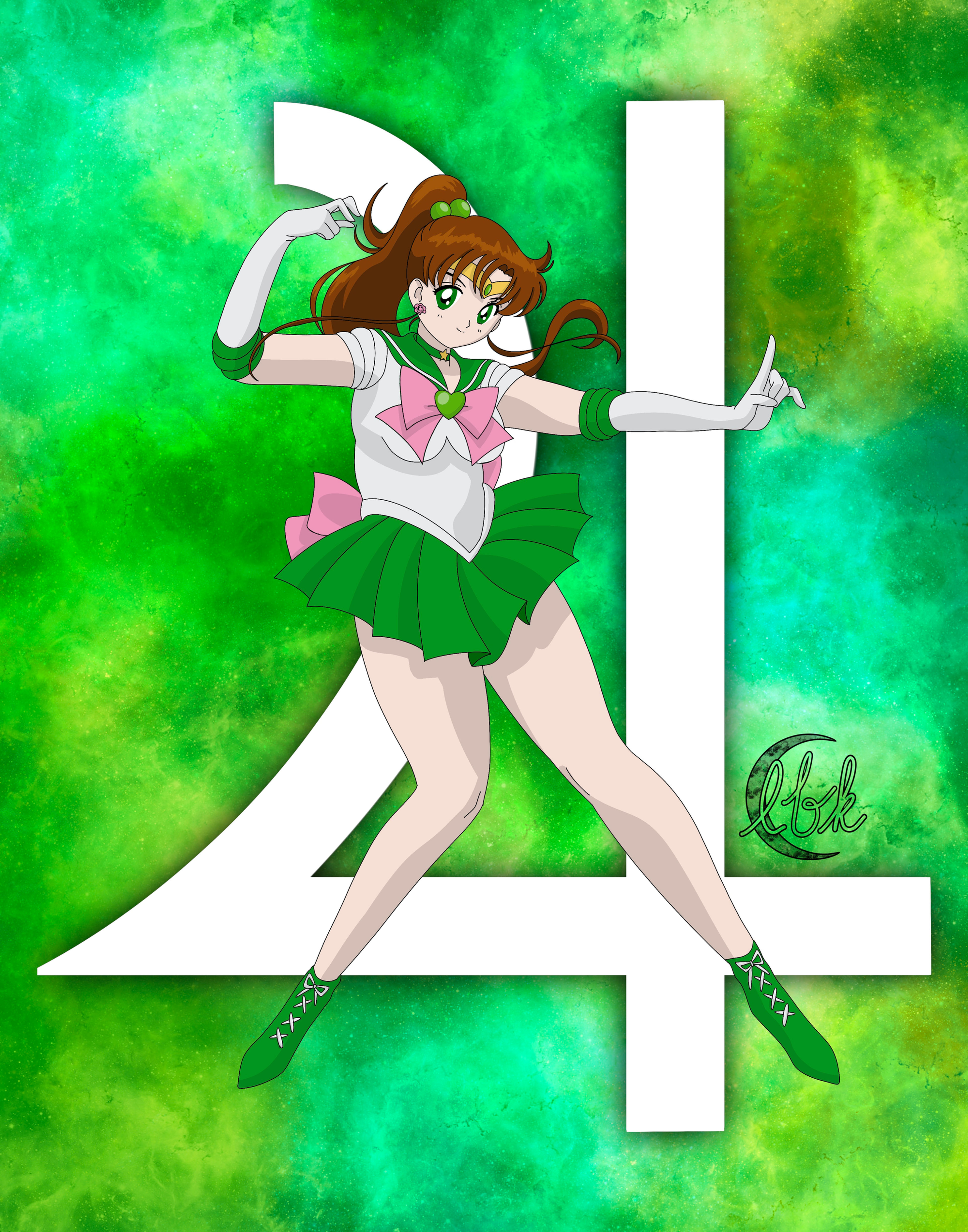 Sailor Jupiter - Curvy Sailor Guardians Collection