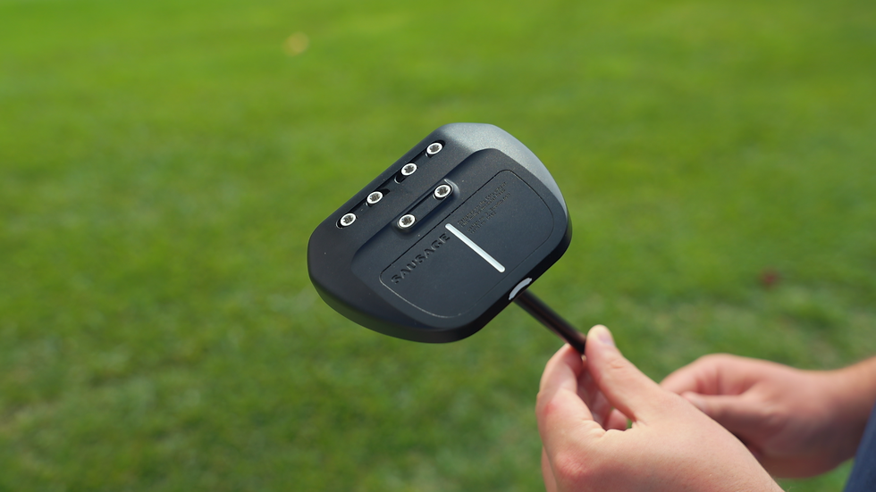 The Boudin Noir putter from Sausage Golf