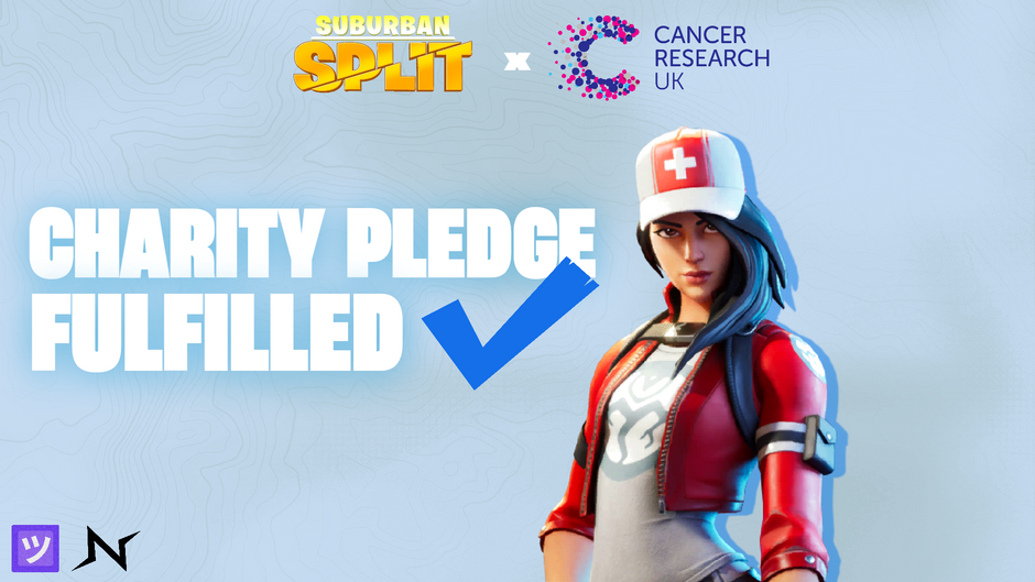 SUBURBAN SPLIT CHARITY PLEDGE COMPLETE