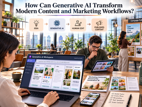 How Can Generative AI Transform Modern Content and Marketing Workflows?