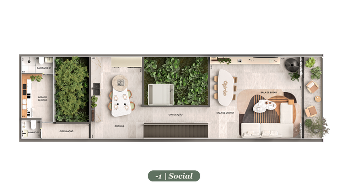 Pavimento -1 _ Social