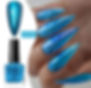 Air Dry Mirror Blue Nail Polish | Available at Koyeed Nail Care