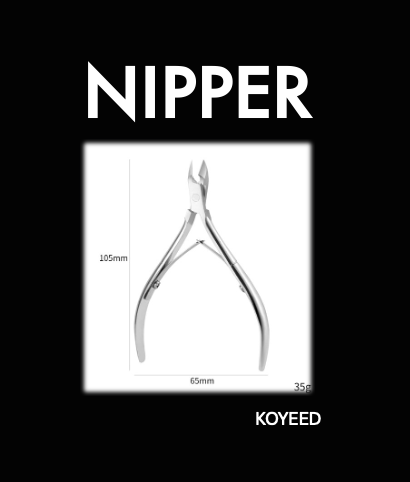 6mm to 7mm Cutting Edge Nail Nipper | Available at Koyeed Nail Care Store