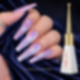 Quiet Shine Pink Purple CatEye Gel Polish | Available At Koyeed Nail Store