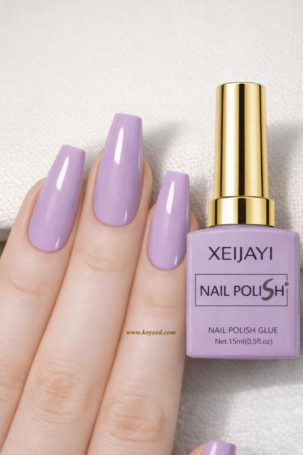 Gentle Purple Gel Nail Polish | Available At Koyeed Nail Care Store