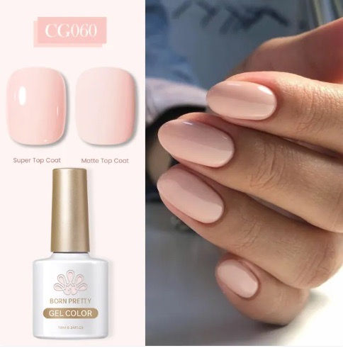 Soft Milky Pink Nude Gel Polish | Available at Koyeed Nail Care