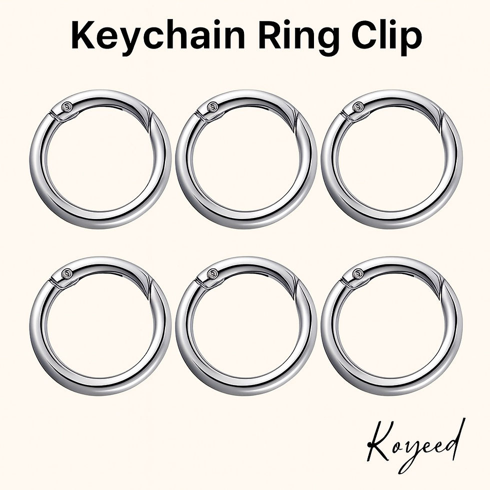 Keychain Ring Clip for Knitting and Crochet | Available at Koyeed Lifestyle