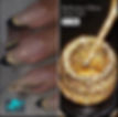 Gold Shiny Lining Nail Art Gel | Available At Koyeed Nail Store