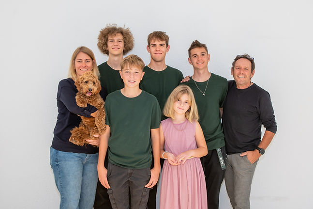 Familienfoto von Famillie Perren