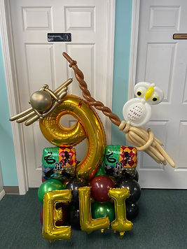 Harry Potter balloon delivery